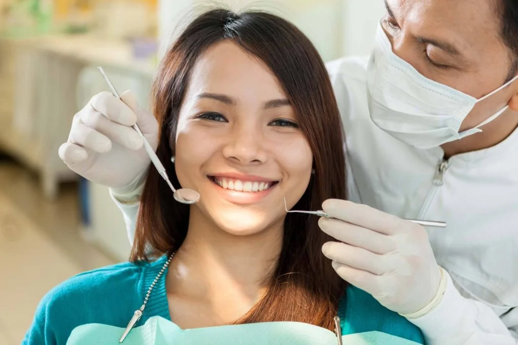 dental office sugar land texas routine cleaning